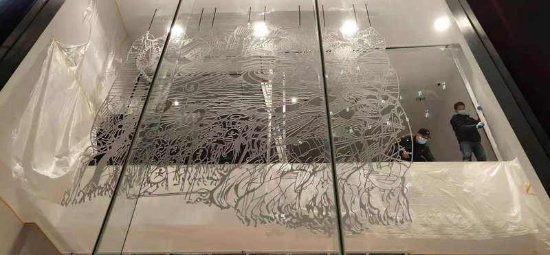 Alex Fischer, Upon The Sea making IMG 7662, 2020