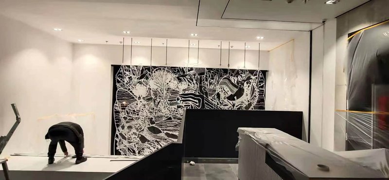 Alex Fischer, Upon The Sea making IMG 7664, 2020