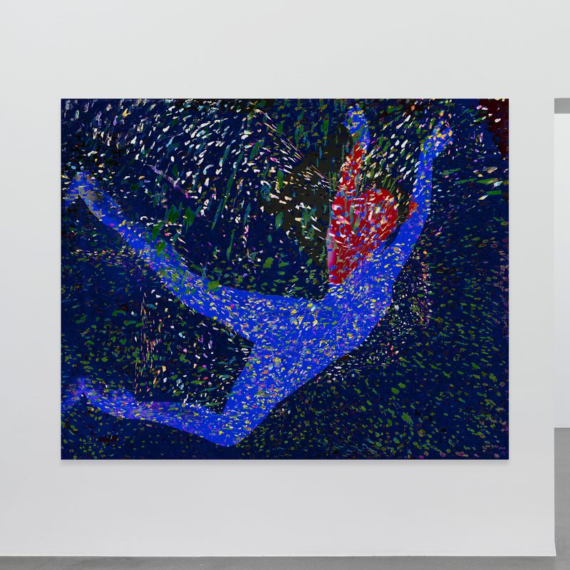 Dive (alternate), 2020, 74.49 × 60.24 in, digital image
