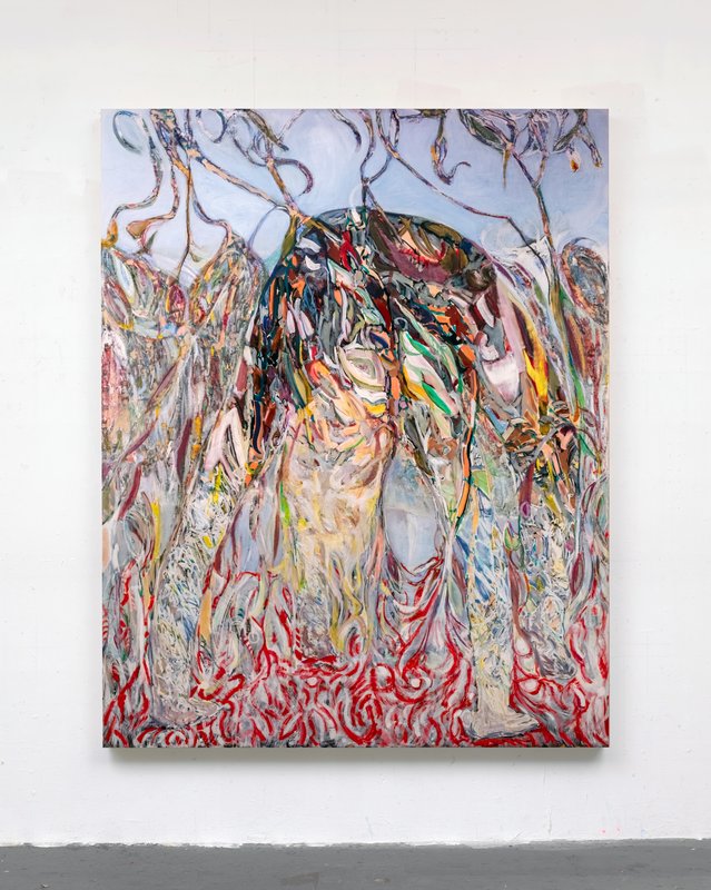 Bending Over Backwards (alternate), 2021, 48.03 × 60 in, digital image