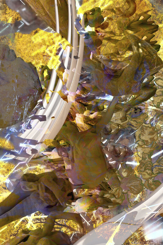 Alex Fischer, Day Greys And Golds On A Fuse Box, 2021