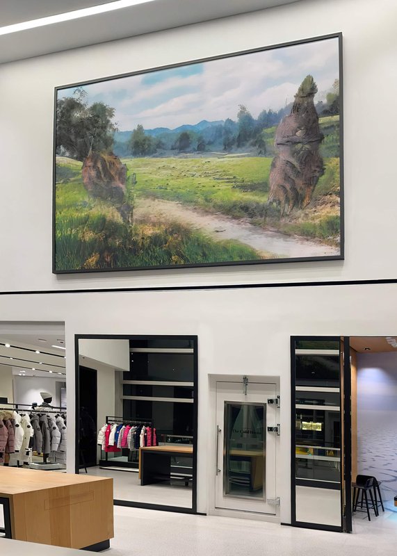 Alex Fischer, Totem Path b [totem path], 2021