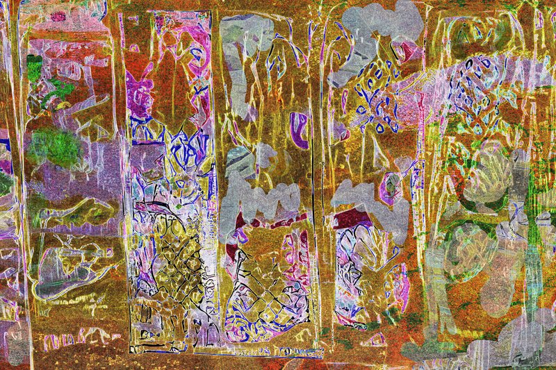 Point and Shoot (detail), 2022, digital image