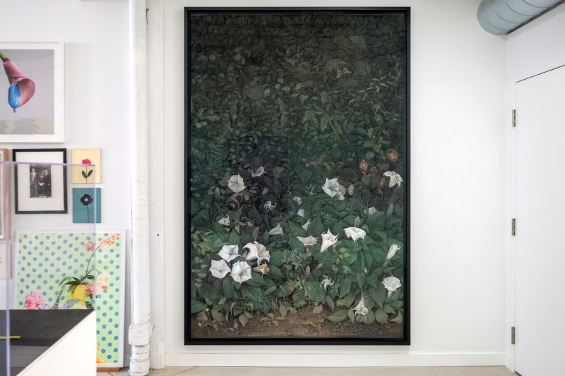 Zachari Logan, Datura (from Eunuch Tapestries), 2014