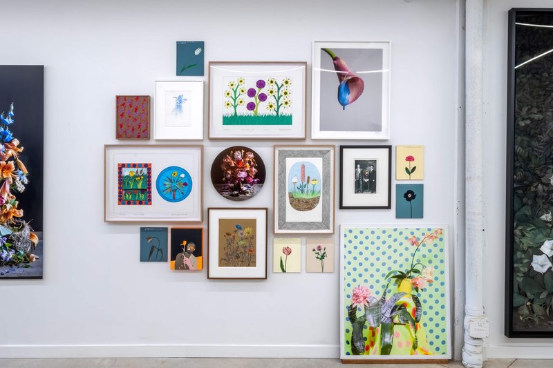 Alex Fischer, Giving Entry NAMARA projects 10 Salon Wall +Leong Untitled documentation, 2022