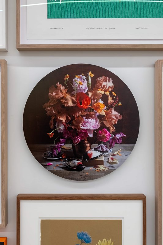 Alex Fischer, Giving Entry NAMARA projects 26 Circle Study No.8 artwork, 2022