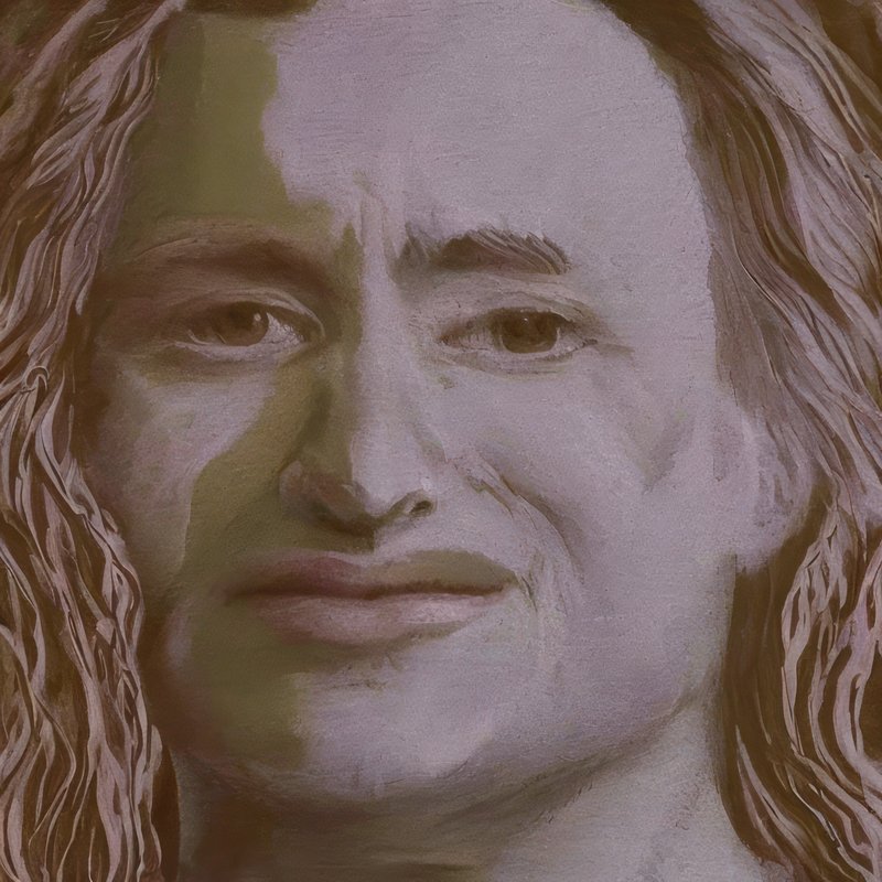 Alex Fischer, Gwynplaine has a permanent smile carved on his face by the King, 2023, Digital