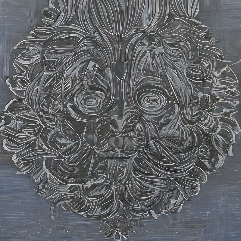 Alex Fischer, Gwynplaine has a permanent smile carved on his face by the King, 2023, Digital