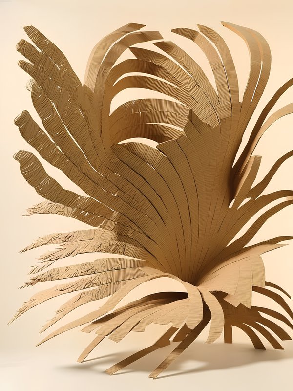 Alex Fischer, Cardboard idea, 2023