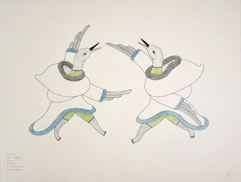 Mary Pudlat, Untitled (two birds)