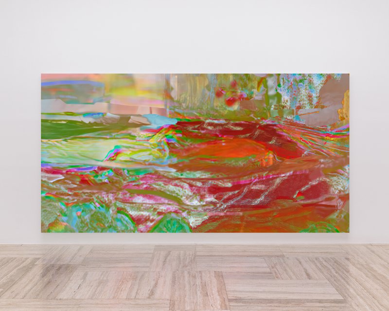 Alex Fischer, From a hypermetropic dream where everything earthy blew by bleary and distant galaxies became grit sharp, 2025