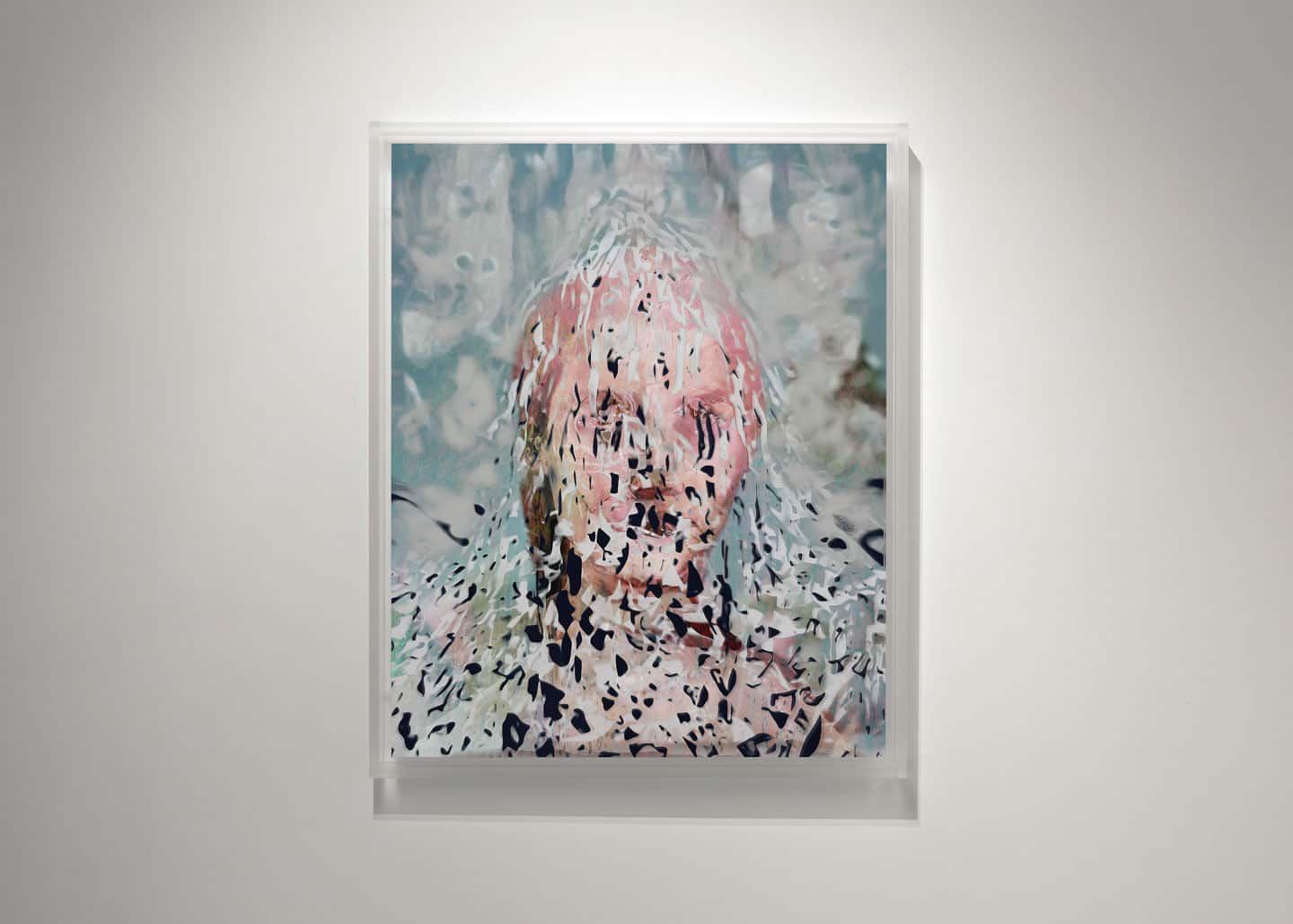 Alex Fischer, Adobe Mask, 2012. Install photo Beyond The Fall, Galerie BAC