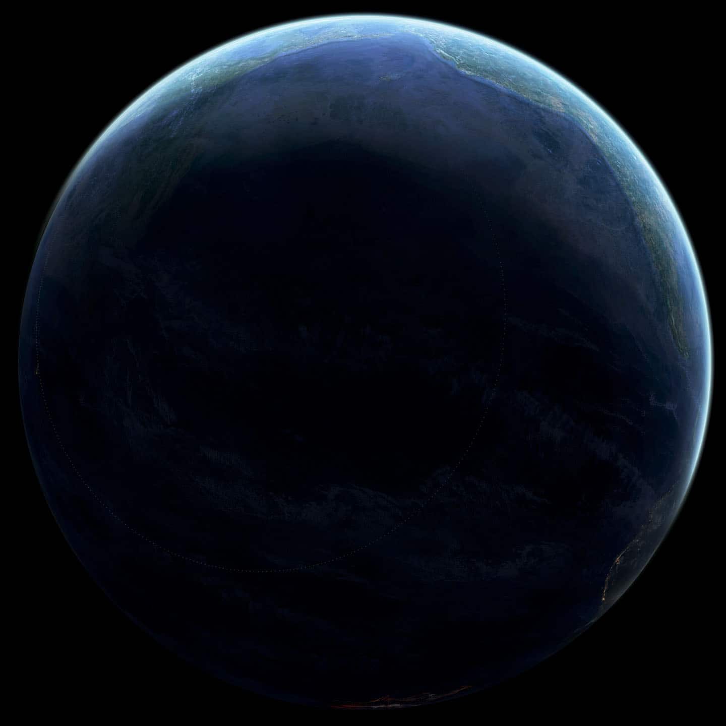 Alex Fischer, Supercollider, 2011, 48&times;48 inch digital lightjet