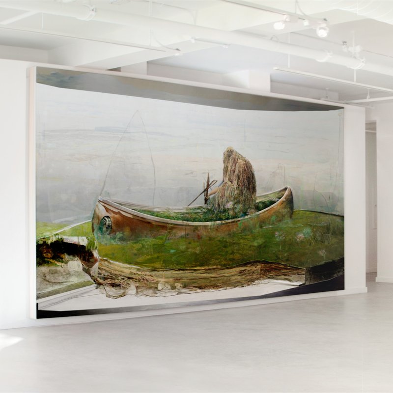 2012-02-03 install photo 02 Alex Fischer, Beyond The Fall, O'Born Contemporary, Toronto, Canada