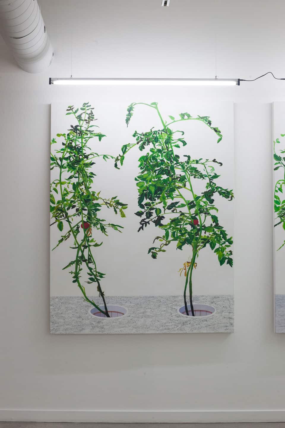 Alex Fischer, VII 叶安 Ye An, 2015, 60&times;48in oil on canvas