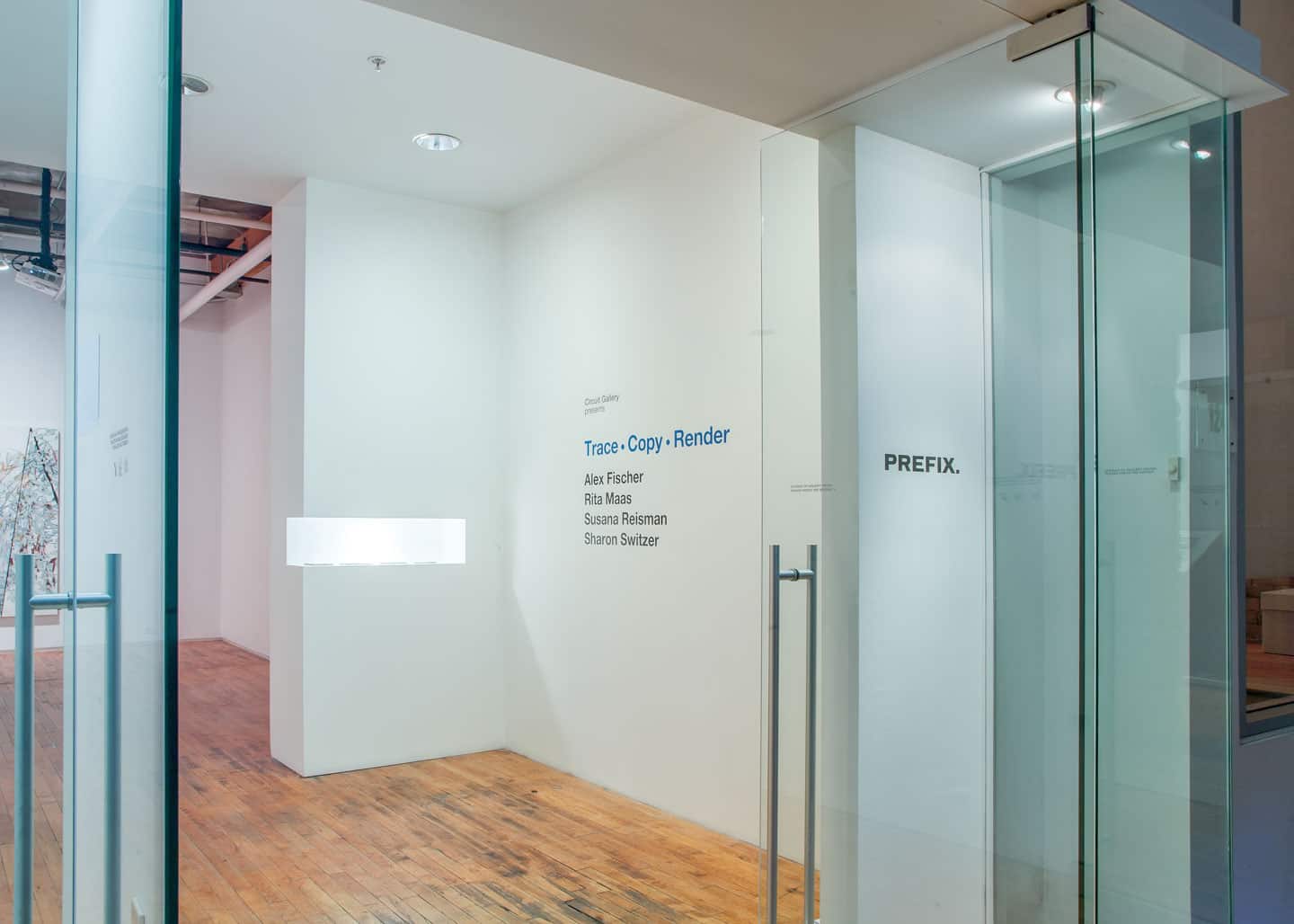 Trace Copy Render, Circuit Gallery @ Prefix ICA, Toronto, Canada